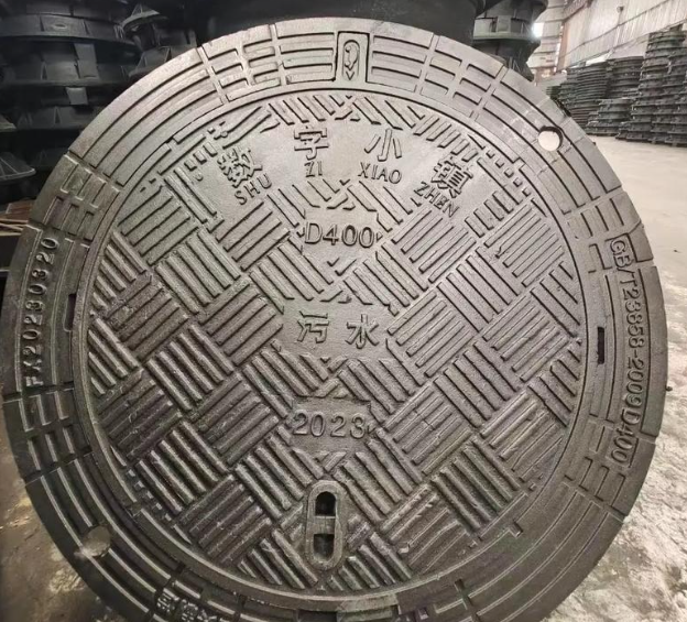 镇安球墨铸铁防沉降井盖展示